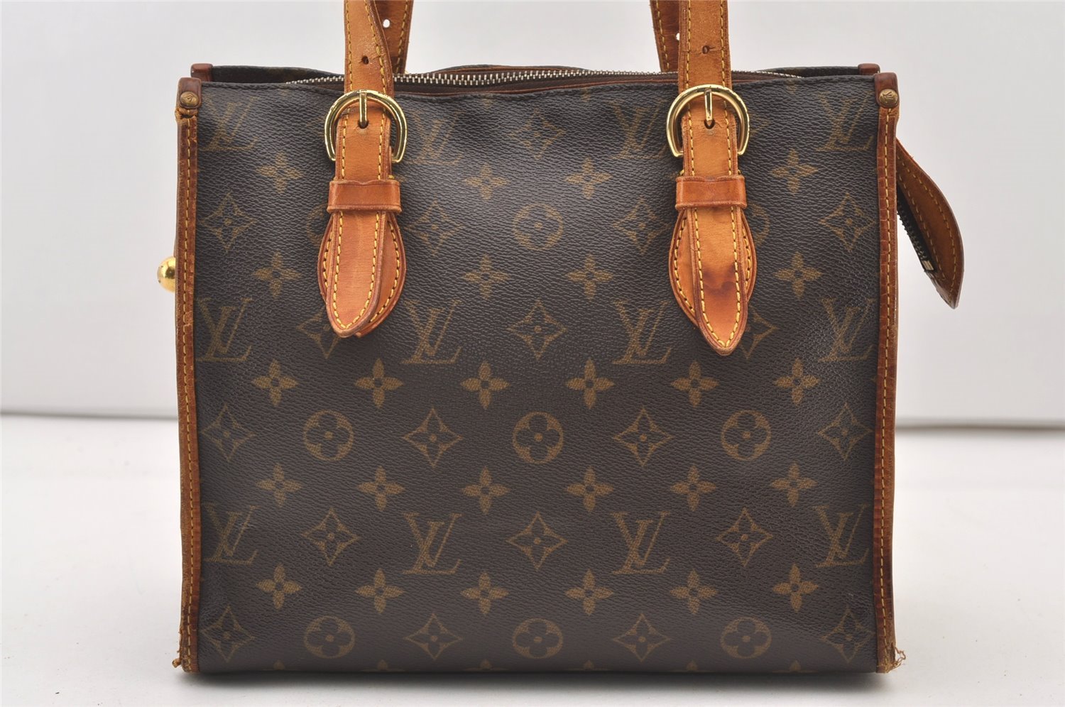 Authentic Louis Vuitton Monogram Popincourt Haut Shoulder Bag M40007 LV 3469J