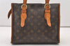 Authentic Louis Vuitton Monogram Popincourt Haut Shoulder Bag M40007 LV 3469J