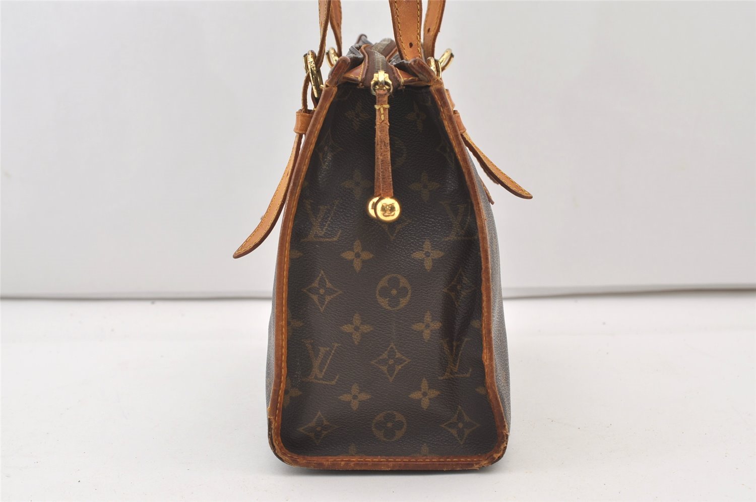Authentic Louis Vuitton Monogram Popincourt Haut Shoulder Bag M40007 LV 3469J