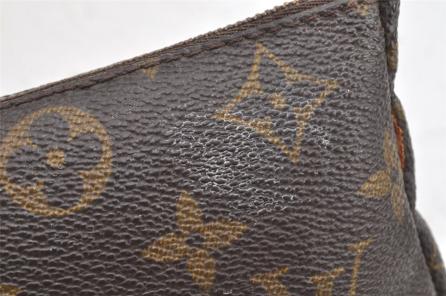 Authentic Louis Vuitton Monogram Pouch Purse For Sac Shopping GM LV 3470K