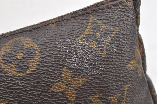 Authentic Louis Vuitton Monogram Pouch Purse For Sac Shopping GM LV 3470K