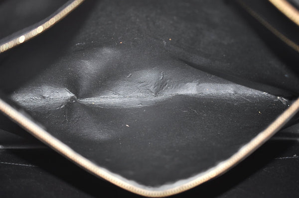 Authentic Louis Vuitton Epi Porte Documents Voyage Briefcase M59162 Black 3471J