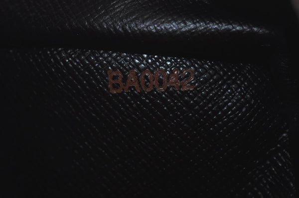 Authentic Louis Vuitton Epi Porte Documents Voyage Briefcase M59162 Black 3471J