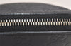 Authentic GUCCI Vintage Guccissima GG Leather Pouch Purse 141810 Black 3471K