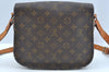 Auth Louis Vuitton Monogram Saint Cloud GM Shoulder Cross Bag Old Model LV 3472I