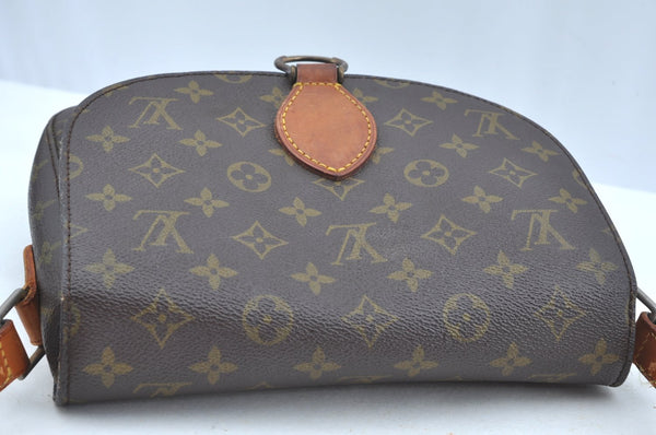 Auth Louis Vuitton Monogram Saint Cloud GM Shoulder Cross Bag Old Model LV 3472I