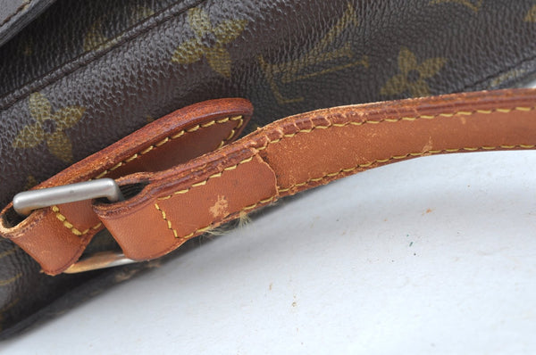 Auth Louis Vuitton Monogram Saint Cloud GM Shoulder Cross Bag Old Model LV 3472I