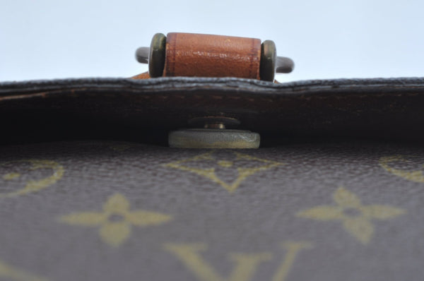 Auth Louis Vuitton Monogram Saint Cloud GM Shoulder Cross Bag Old Model LV 3472I