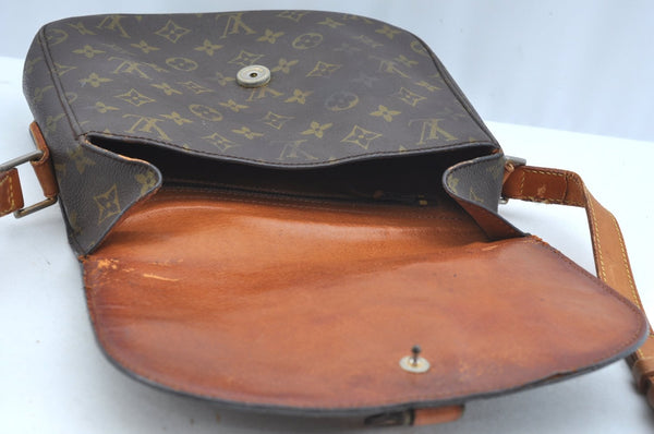 Auth Louis Vuitton Monogram Saint Cloud GM Shoulder Cross Bag Old Model LV 3472I