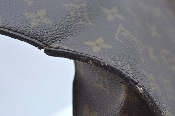 Auth Louis Vuitton Monogram Saint Cloud GM Shoulder Cross Bag Old Model LV 3472I