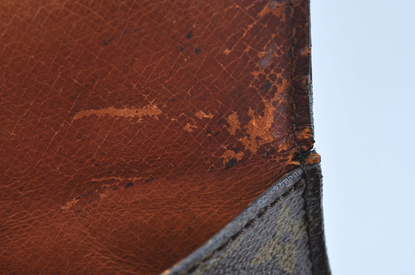 Auth Louis Vuitton Monogram Saint Cloud GM Shoulder Cross Bag Old Model LV 3472I