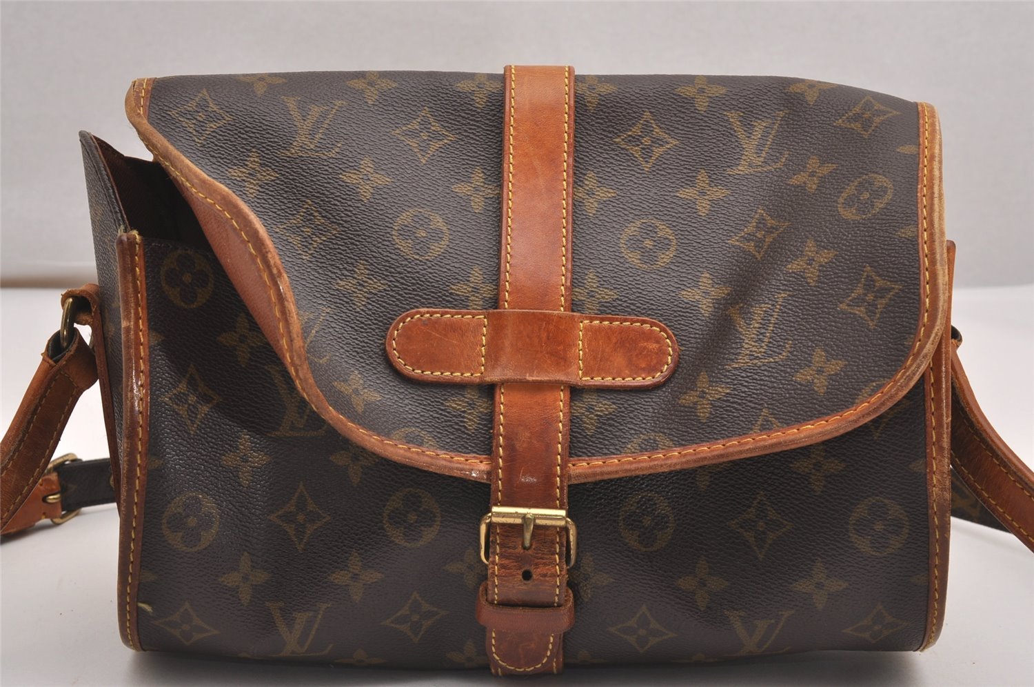 Authentic Louis Vuitton Monogram Marne Shoulder Cross Body Bag M51369 LV 3472J