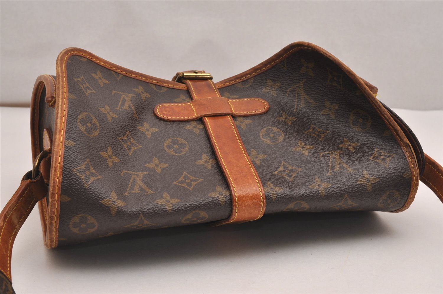 Authentic Louis Vuitton Monogram Marne Shoulder Cross Body Bag M51369 LV 3472J