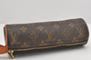 Authentic Louis Vuitton Monogram Trousse Ronde Pen Case Pouch M47630 Junk 3472K