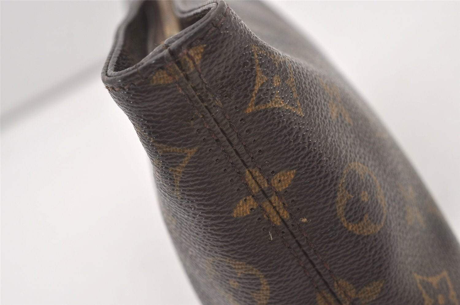 Authentic Louis Vuitton Monogram Trotteur Shoulder Cross Bag M51240 Junk 3473J