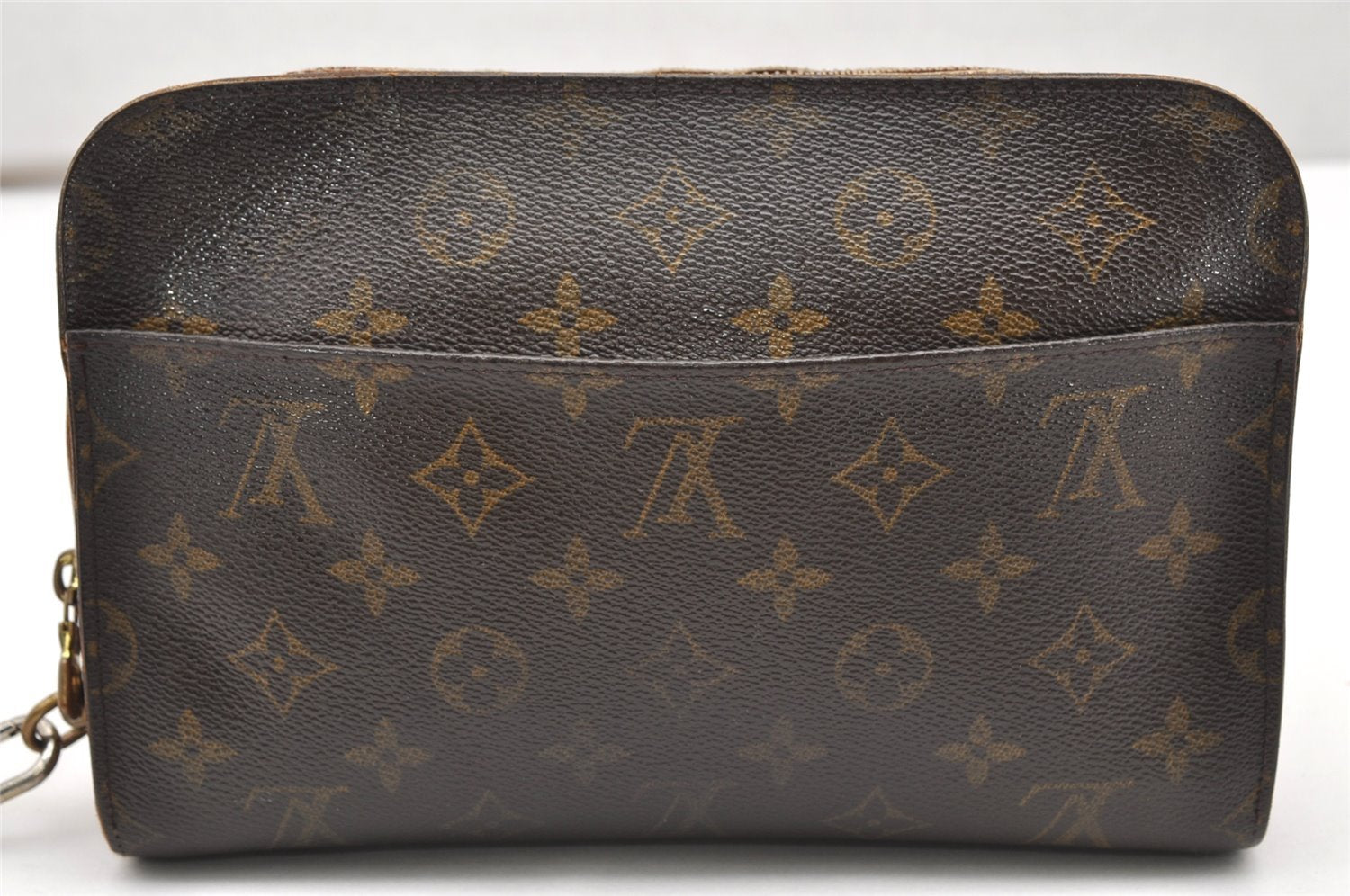 Authentic Louis Vuitton Monogram Orsay Clutch Hand Bag Purse M51790 LV 3473K