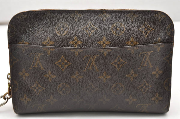 Authentic Louis Vuitton Monogram Orsay Clutch Hand Bag Purse M51790 LV 3473K