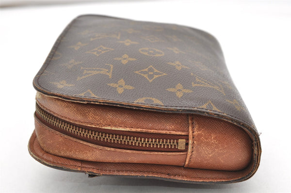 Authentic Louis Vuitton Monogram Orsay Clutch Hand Bag Purse M51790 LV 3473K