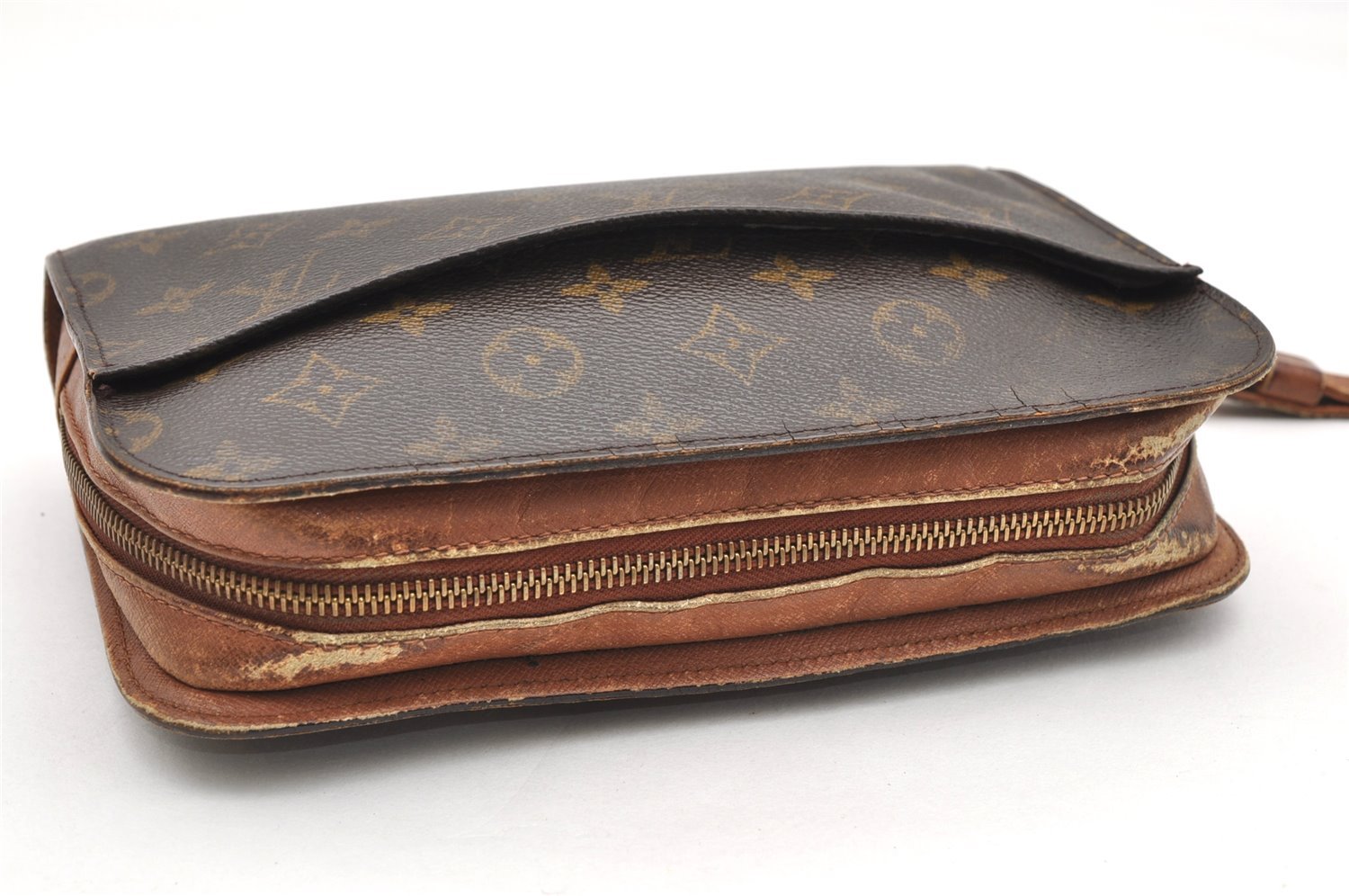 Authentic Louis Vuitton Monogram Orsay Clutch Hand Bag Purse M51790 LV 3473K