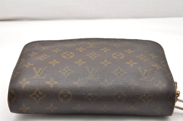 Authentic Louis Vuitton Monogram Orsay Clutch Hand Bag Purse M51790 LV 3473K