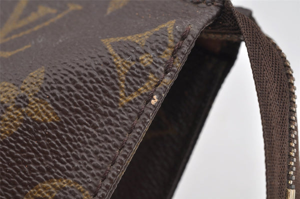Auth Louis Vuitton Monogram Poche Toilette 26 M47542 Cosmetics Pouch Junk 3474I