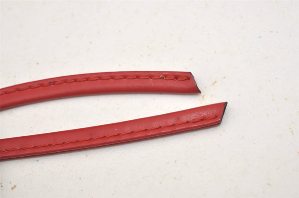 Authentic Louis Vuitton Epi Petit Noe Drawstring Bag M44107 Red Junk LV 3474J