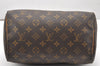 Authentic Louis Vuitton Monogram Speedy 25 Boston Hand Bag M41528 LV 3474K