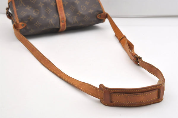 Authentic Louis Vuitton Monogram Saumur 30 Shoulder Cross Bag M42256 LV 3475J