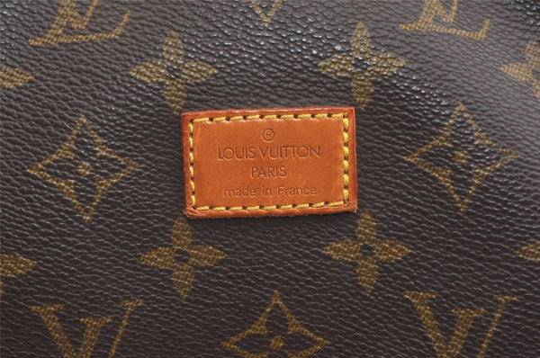 Authentic Louis Vuitton Monogram Saumur 30 Shoulder Cross Bag M42256 LV 3475J