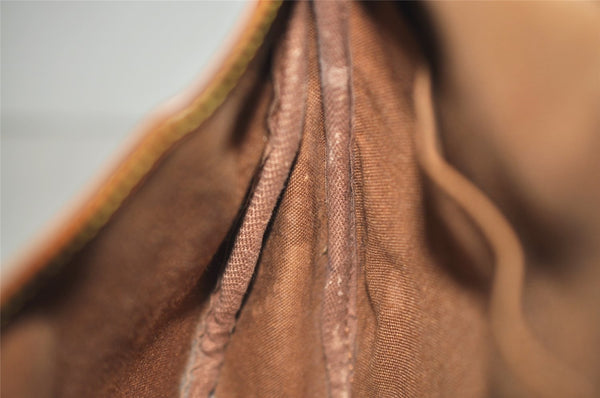 Authentic Louis Vuitton Monogram Saumur 30 Shoulder Cross Bag M42256 LV 3475J