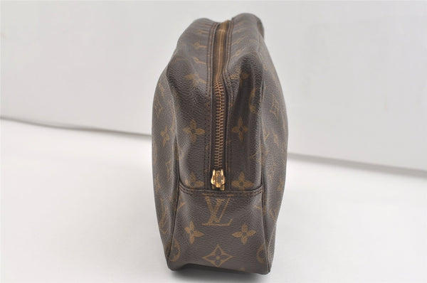Auth Louis Vuitton Monogram Trousse Toilette 28 Clutch Bag M47522 Junk 3476J
