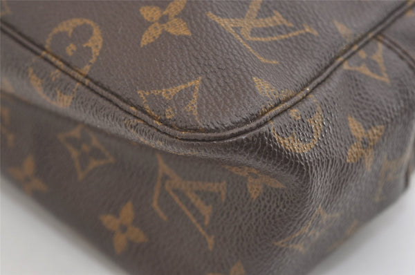 Auth Louis Vuitton Monogram Trousse Toilette 28 Clutch Bag M47522 Junk 3476J