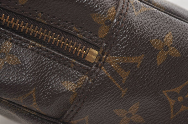 Auth Louis Vuitton Monogram Trousse Toilette 28 Clutch Bag M47522 Junk 3476J
