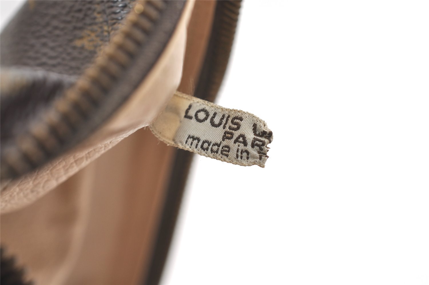 Auth Louis Vuitton Monogram Trousse Toilette 28 Clutch Bag M47522 Junk 3476J