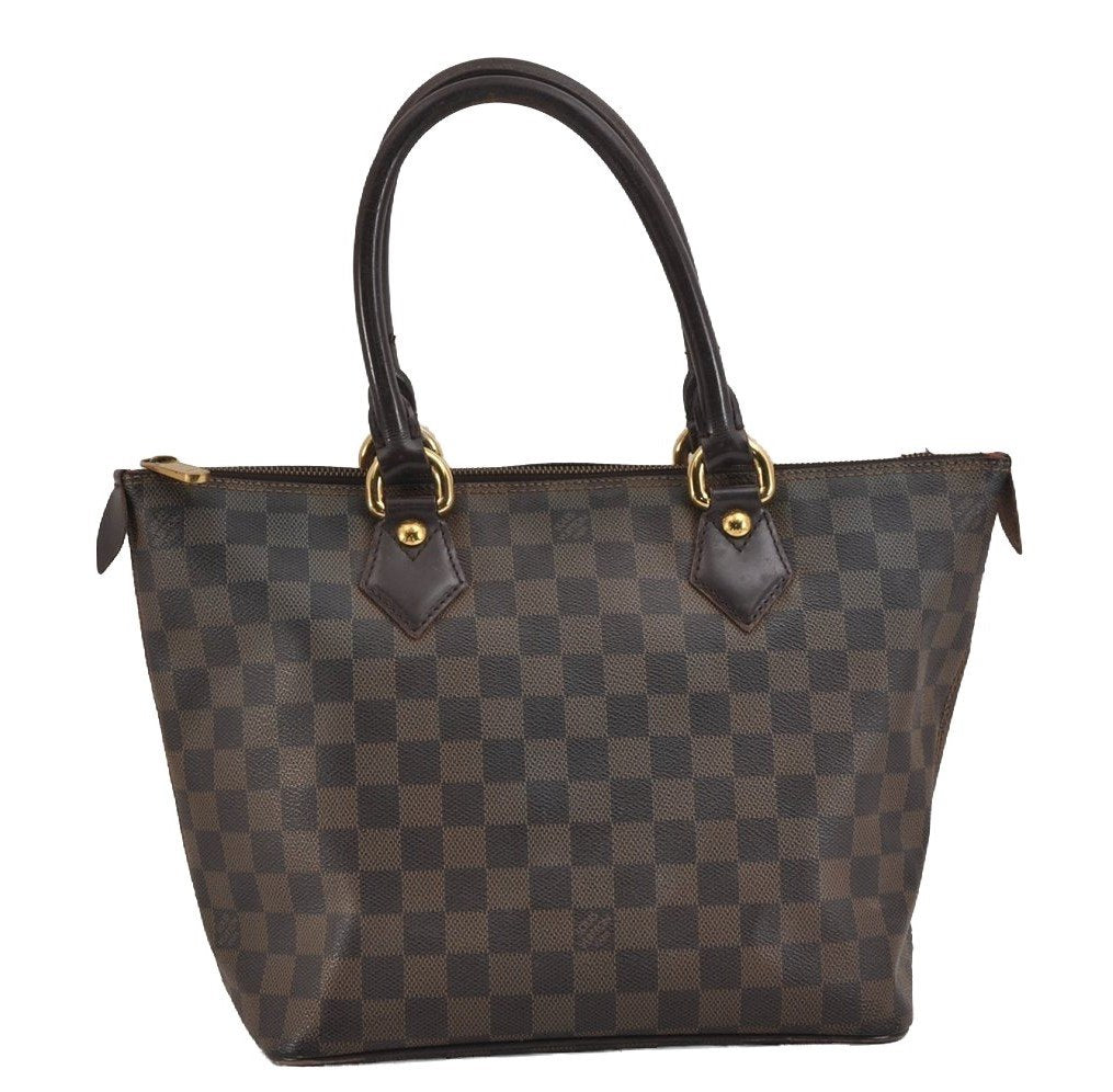 Authentic Louis Vuitton Damier Saleya PM Shoulder Tote Bag N51183 LV 3477J