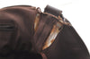 Authentic GUCCI Shoulder Cross Body Bag GG Canvas Leather 145857 Brown 3477K