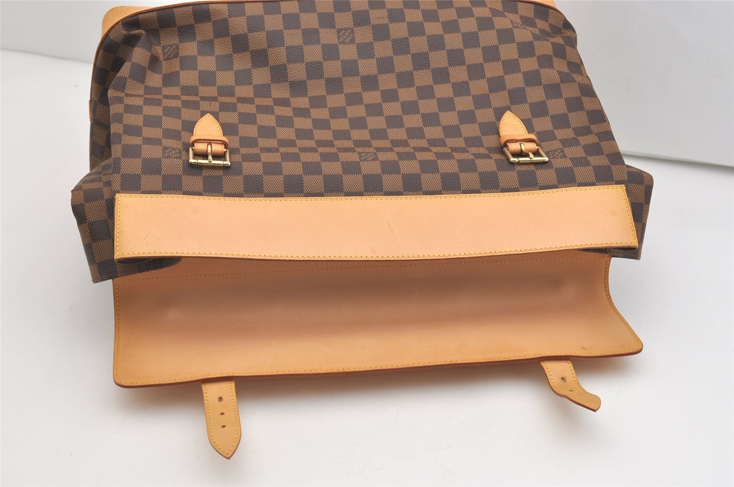 Authentic Louis Vuitton Damier Clipper 2Way Shoulder Hand Bag M99039 LV 3478J