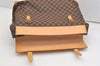 Authentic Louis Vuitton Damier Clipper 2Way Shoulder Hand Bag M99039 LV 3478J