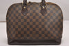 Authentic Louis Vuitton Damier Alma Hand Bag Purse N51131 LV 3479J