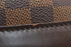 Authentic Louis Vuitton Damier Alma Hand Bag Purse N51131 LV 3479J