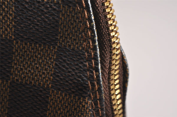 Authentic Louis Vuitton Damier Alma Hand Bag Purse N51131 LV 3479J