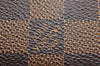 Authentic Louis Vuitton Damier Alma Hand Bag Purse N51131 LV 3479J