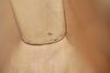 Authentic GUCCI Vintage Clutch Hand Bag Purse GG PVC Leather Brown 3479K