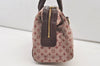Authentic Louis Vuitton Monogram Mini Josephine PM Hand Bag Pink M92216 LV 3480J