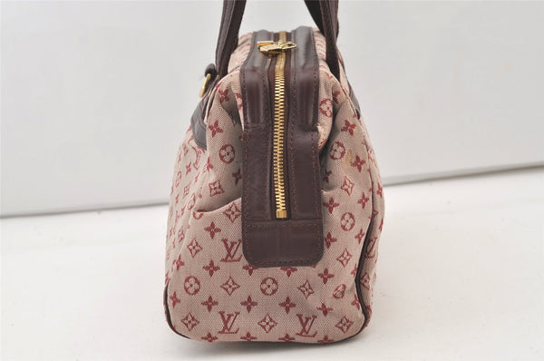 Authentic Louis Vuitton Monogram Mini Josephine PM Hand Bag Pink M92216 LV 3480J