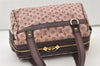 Authentic Louis Vuitton Monogram Mini Josephine PM Hand Bag Pink M92216 LV 3480J
