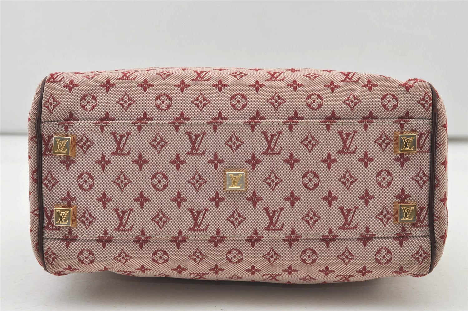 Authentic Louis Vuitton Monogram Mini Josephine PM Hand Bag Pink M92216 LV 3480J