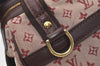 Authentic Louis Vuitton Monogram Mini Josephine PM Hand Bag Pink M92216 LV 3480J