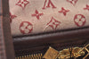 Authentic Louis Vuitton Monogram Mini Josephine PM Hand Bag Pink M92216 LV 3480J