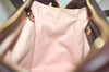 Authentic Louis Vuitton Monogram Mini Josephine PM Hand Bag Pink M92216 LV 3480J
